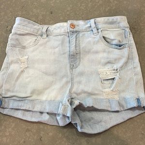 Pacsun distressed jean shorts size 29